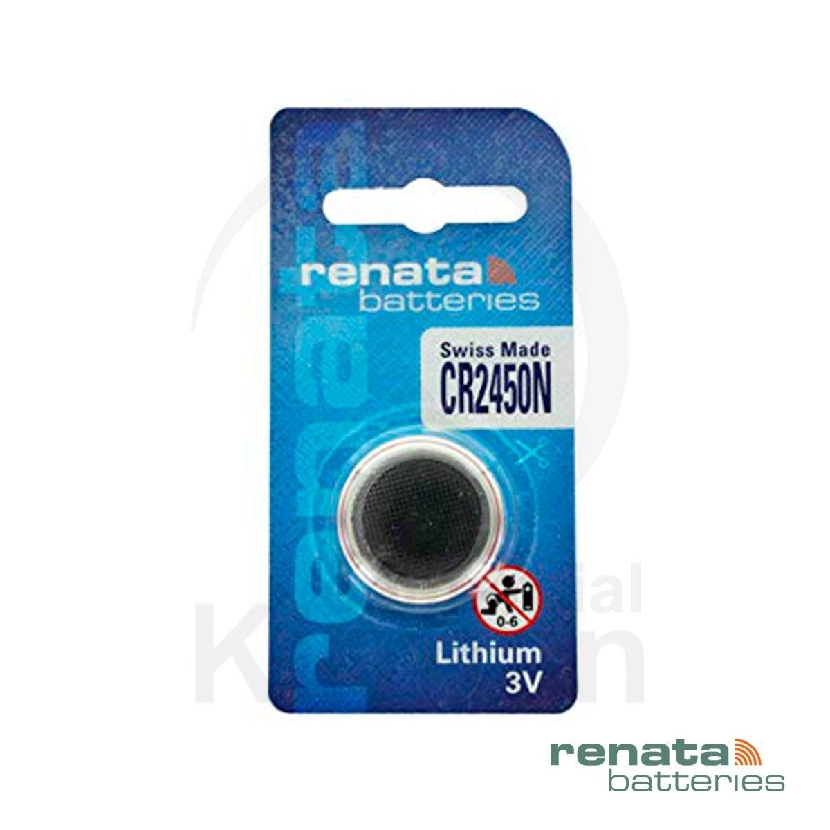 Bateria Relojes Renata Litio RE-CR2450 Renata CR 2450 3v Blíster (1) Unidades