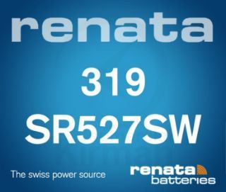 Batería Relojes Renata Oxido De Plata RE-319 Renata SR527SW-(319)