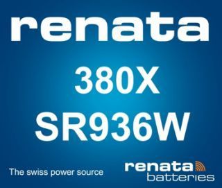Batería Relojes Renata Oxido De Plata RE-380X Renata SR936W-(380X)