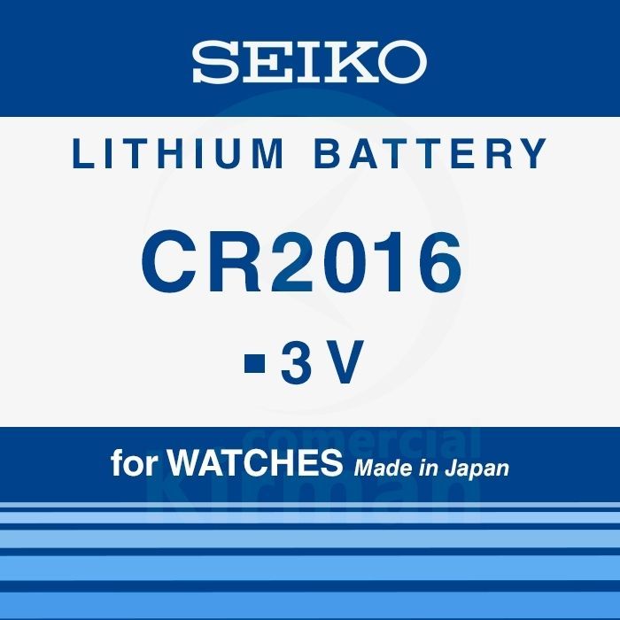Bateria Relojes Seiko Litio SK-CR2016 Seiko CR 2016 3v Blíster (5) Unidades
