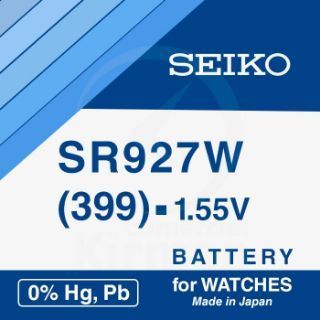 Batería Relojes Seiko Oxido De Plata SK-399 Seiko SR927W-(399) 1.55v