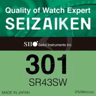 Batería Relojes Seizaiken Oxido De Plata SE-301 Seizaiken SR43SW-(301) 1.5v