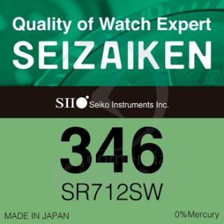 Batería Relojes Seizaiken Oxido De Plata SE-346 Seizaiken SR712SW-(346) 1.5v