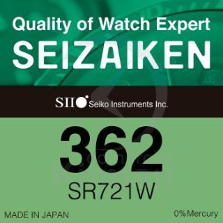 Batería Relojes Seizaiken Oxido De Plata SE-362 Seizaiken SR721SW-(362) 1.5v
