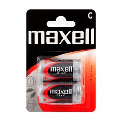 Baterías Maxell Carbono De Zinc MA-R14 Tipo C (R14) 1.5v Blíster (2) Unidades