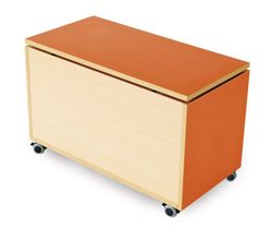 Baúl escolar con ruedas en distintos colores