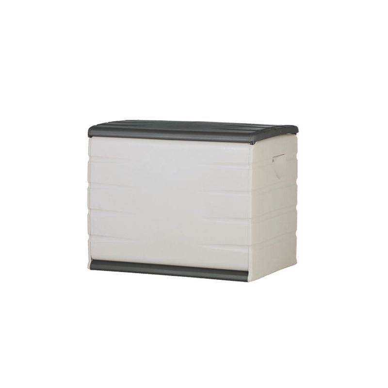 Baúl resina PLASTIKEN Space Saver Titanium Gran capacidad. Ref. 1774B14