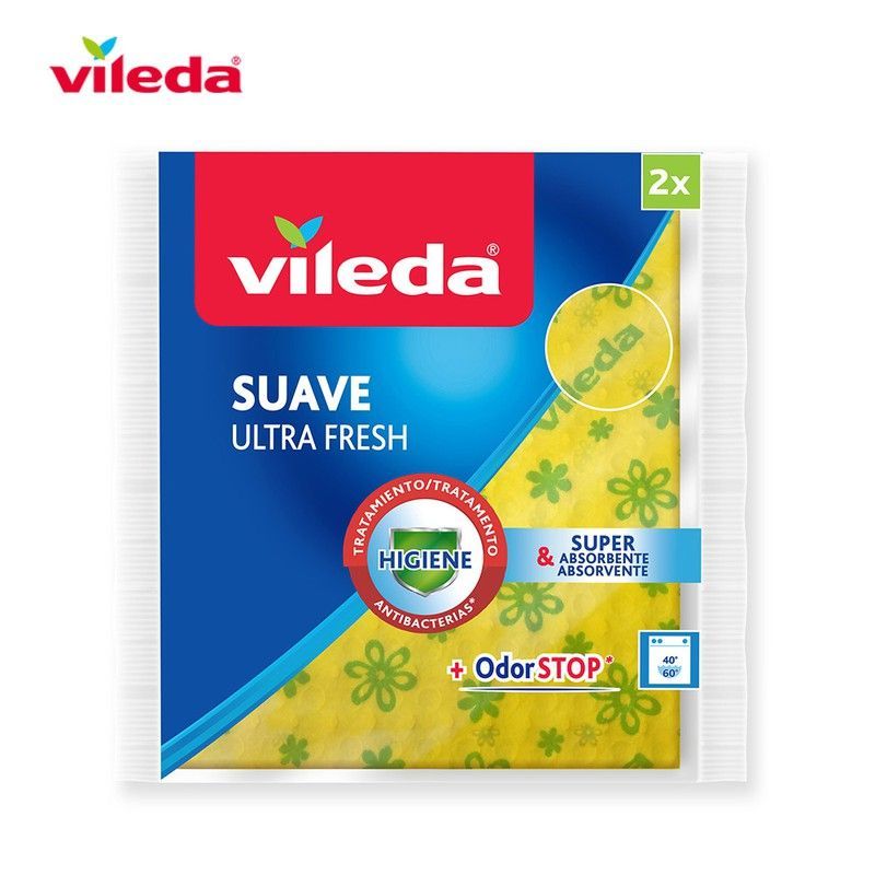 Bayeta amarilla suave ultrafresh 161146 vileda