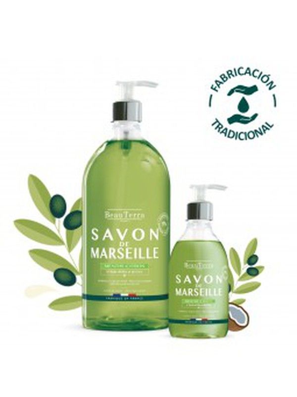 Beau Terra Savon de Marseille Menta y Limón 1L
