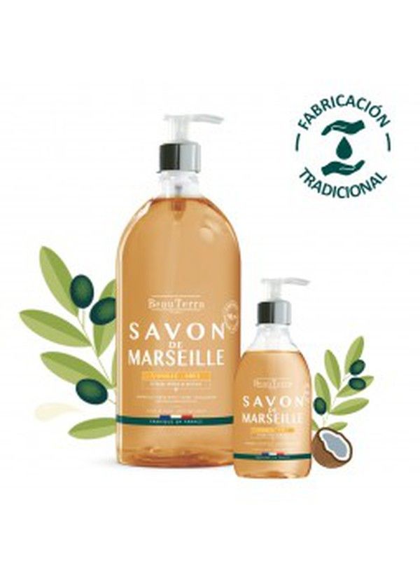 Beau Terra Savon de Marseille Vainilla y Miel 1L