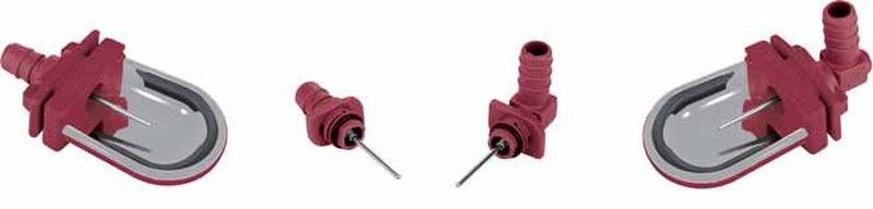 Bebedero Logis Tubo Flexible para conejos