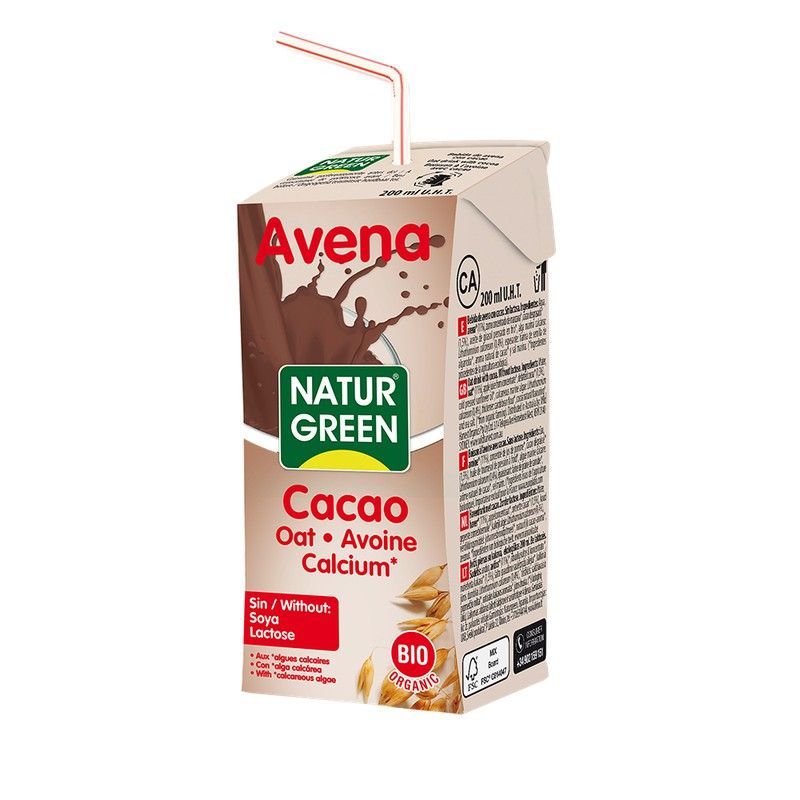 Bebida Avena Chocolate 200 Ml