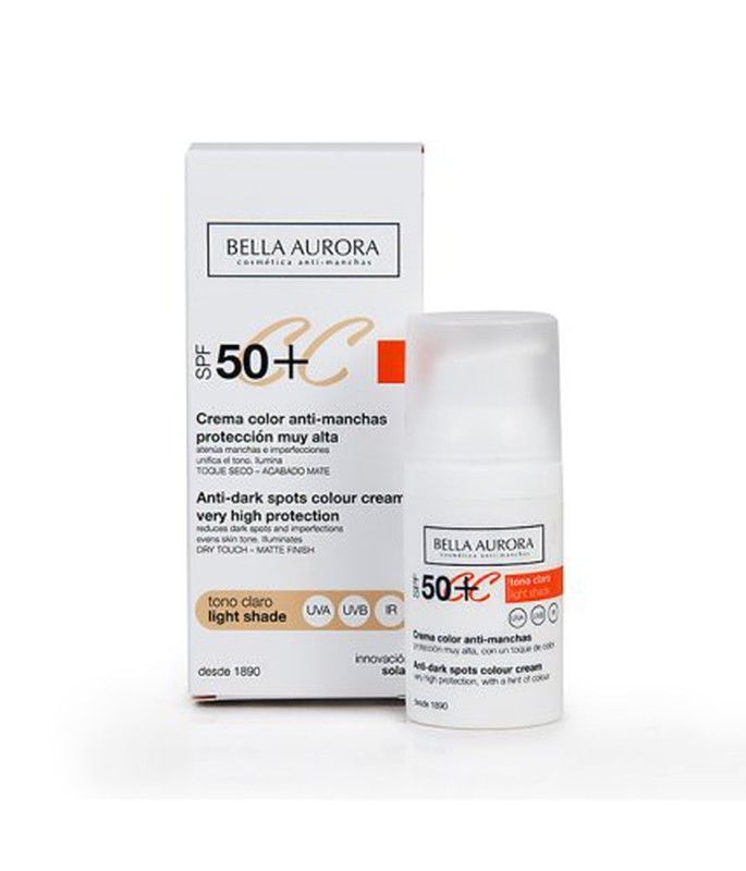 Bella Aurora Cc Color Claro 30 Ml. 50+