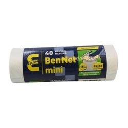 Ben Net B/Basura 45X50 15L (40) Blanca