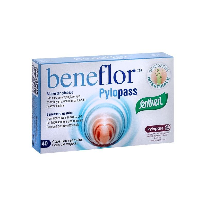 Beneflor Pylopass 40 Cápsulas