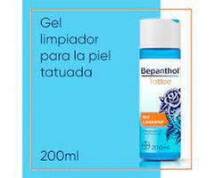 Bepanthol Tattoo gel limpiador 200 ml