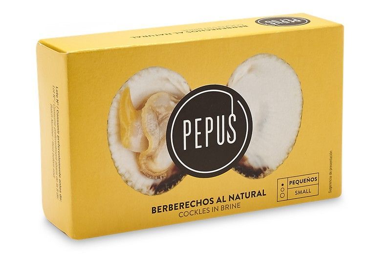 Berberechos al natural (pequeño) pepus
