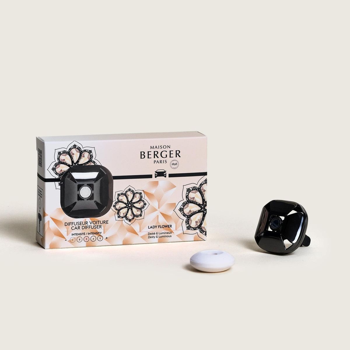 Berger Difusor Coche Eternity Gun Metal