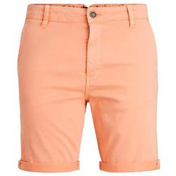 Bermuda algodón desgtastada Jack & Jones Coral