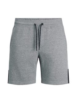 Bermuda chándal con banda lateral Jack & Jones Light Grey Mela