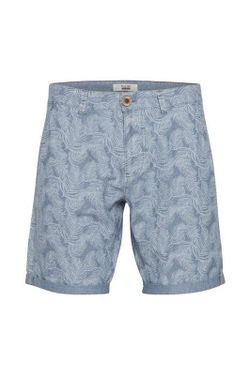 Bermuda estampada con hojas palmeras Blend Of America Denim Lightblue
