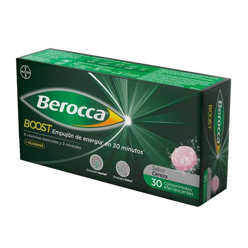 Berocca Boost 30 Comprimidos Efervescentes