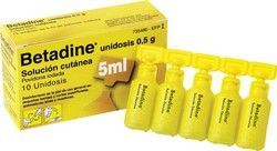 Betadine 100 Mg/Ml Solucion Topica 10 Unidosis 5
