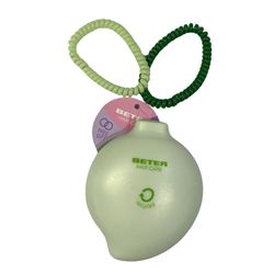 Beter Cepillo Plegable con Espejo y Coleteros 1u (Verde, Lila y Rosa)