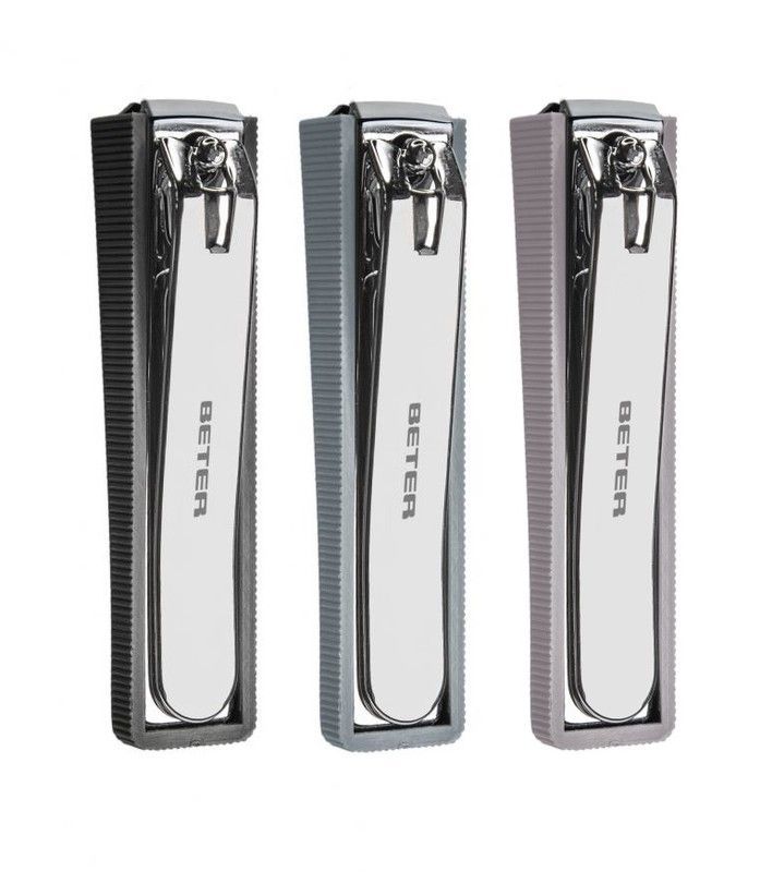 Beter Cortaúñas de Pedicura con Depósito Cromado 9cm 1ud