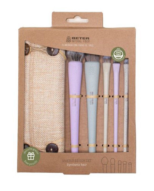 Beter Estuche Brochas Natural      14301