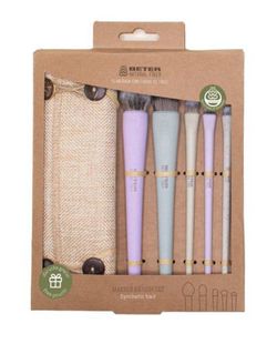 Beter Estuche Brochas Natural      14301