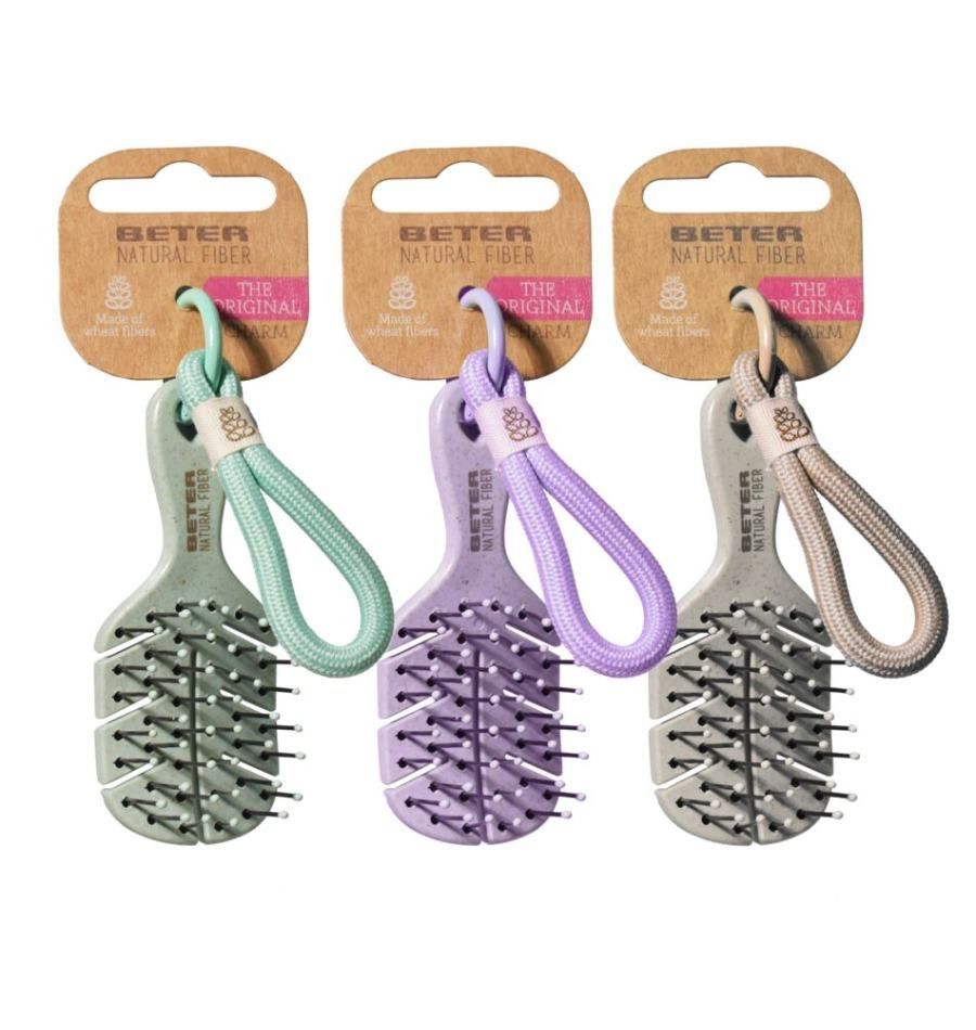 Beter The Original Charm Cepillo Mini Detangling Natural Fiber 03401