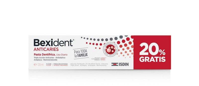 Bexident Anticaries Pasta Dentífrica 125ml