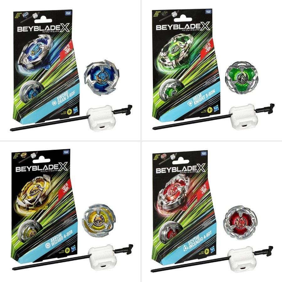 Beyblade X Kit Inicial Con Lanzador - Hasbro - SURTIDO