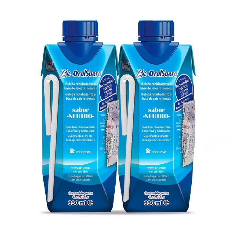 Bi-OralSuero Sabor Neutro Pack 2x330ml