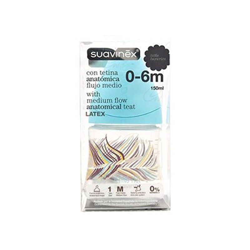 Biberon 0 Bpa Pp Boca Ancha T Latex Anatomica 150 Cc  T1 M