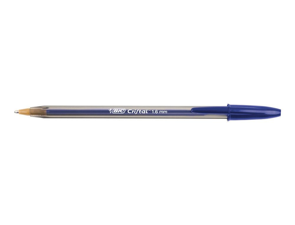 BIC Boligrafo Cristal Large Azul Trazo 0.6 mm.Diámetro de bola: 1.6 mm
