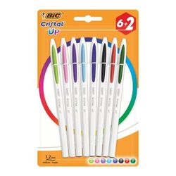 Bic Boligrafo Cristal Up 6+2