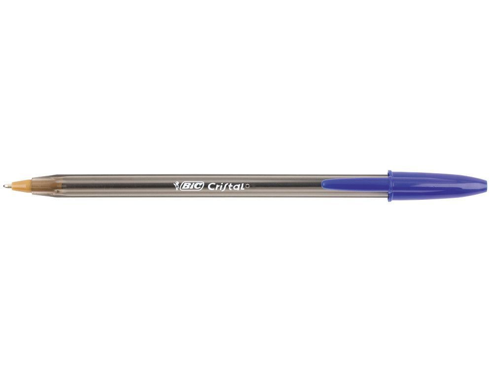 BIC Cristal Bolígrafo Azul punta media