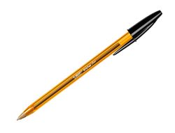 BIC Cristal Boligrafo Fine Cuerpo naranja Trazo 0.3 mm color negro