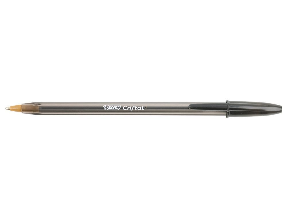 BIC Cristal Bolígrafo Negro punta media