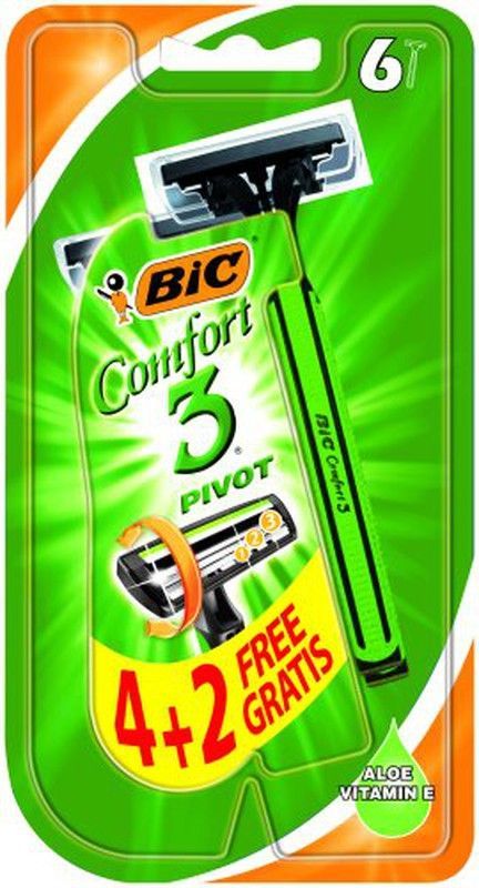 Bic Hoja Maquina 3H Confort3 Pivot (4+2)