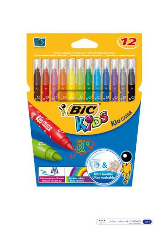 Bic Rotulador Infantil 12 Colores