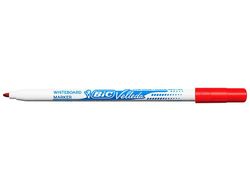 BIC VELLEDA Marcador pizarra blanca 1721 Trazo 1 mm Punta conica Base de alcohol Rojo 841840