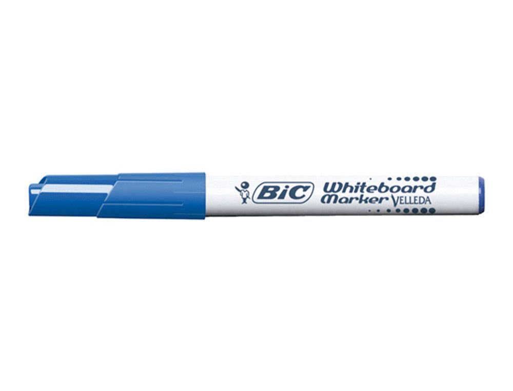 BIC VELLEDA Marcador pizarra blanca 1741 Trazo 1,5 mm Punta conica Azul 1199174106