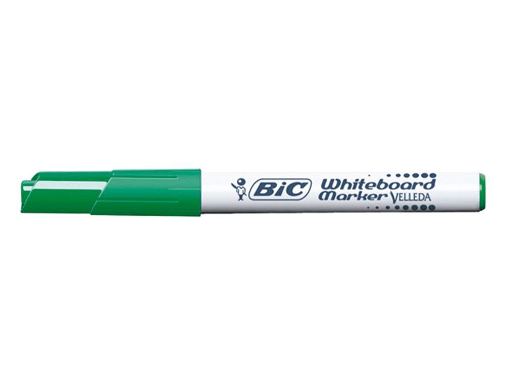 BIC VELLEDA Marcador pizarra blanca 1741 Trazo 1,5 mm Punta conica Verde 1199174102