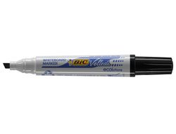 BIC VELLEDA Marcador pizarra blanca 1751 Trazo 3 - 5,5 mm Punta biselada Negro 904946