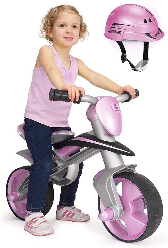 Bici sin pedales Jumper Balance Bike (Rosa)