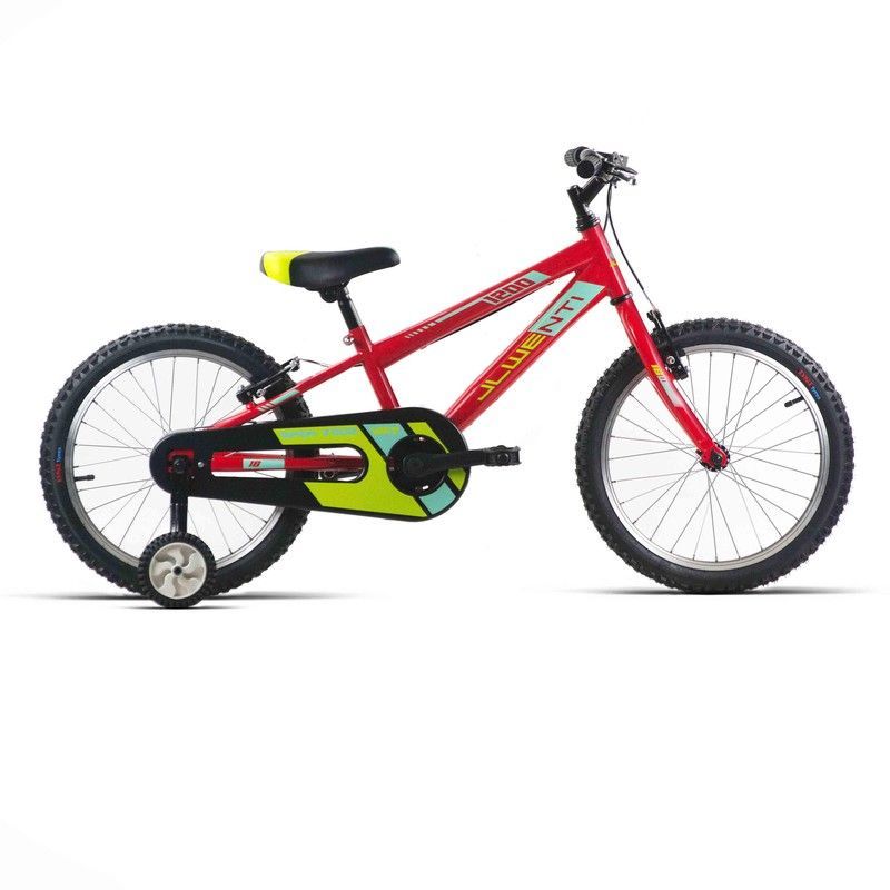 Bicicleta infantil 18" Wenti Junior Rojo Negro