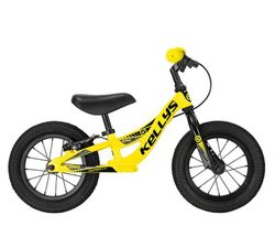 🚲👶 Bicicleta Niño Sin Pedales Kellys | Diversión, Equilibrio y Aprendizaje desde el Primer Día 🌈Amarilla
